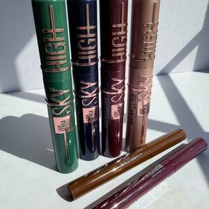 Maybelline Sky High Mascara Collection - Green, Black, Burgundy, Brown